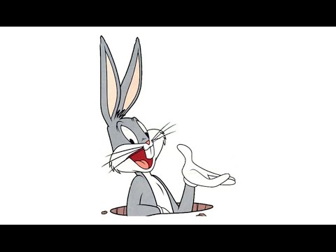 Video: Wie Zeichnet Man Bugs Bunny
