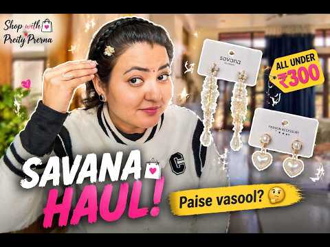 HUGE SAVANA HAUL | Surprised and Thrilled | Accessories and More 🛍️