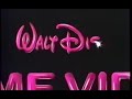 1986 Walt Disney Home Video Logo Reversed 