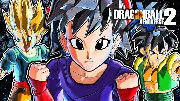 Dragon Ball Xenoverse 2 PC: Ranch Daughter of Raditz DLC Mod Pack Gameplay (What If Raditz Was Good)