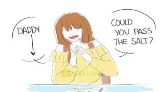 Celebrity Mystic Messenger Comic Dub Family Dinner Profile