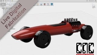 Design and 3D CNC 100s of Pinewood Derby Cars in one weekend!