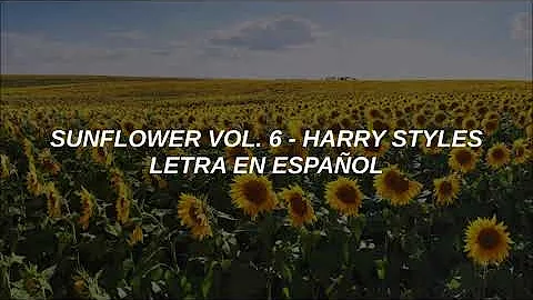 Harry Styles - Sunflower, Vol. 6 (Español)