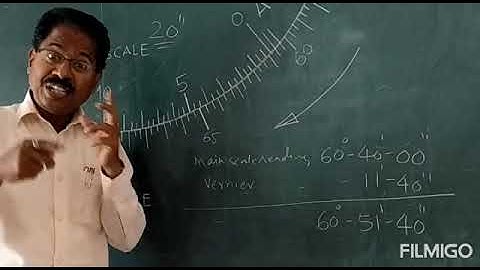 How to take reading on theodolite