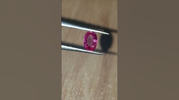 Spinel Lục Yên hồng sáng nhẫn nữ đẹp giá 600k #gemstone #ruby #gem #sapphire #love #daquy