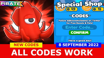 *NEW CODES WORK* [💀 PIRATE!] Magic Clicker! ROBLOX | September 8, 2022
