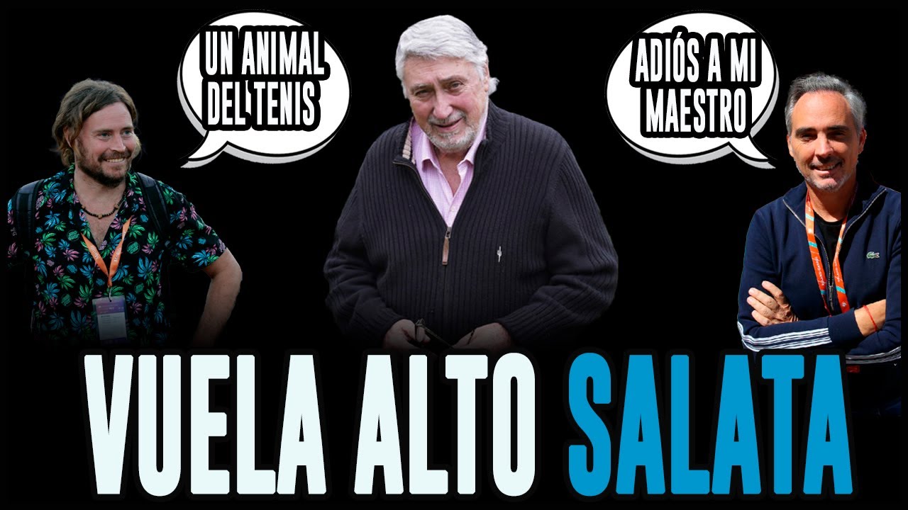 GUILLERMO SALATINO UN ANIMAL DEL TENIS - DIEGO AMUY Y DANNY MICHE LO DESPIDEN