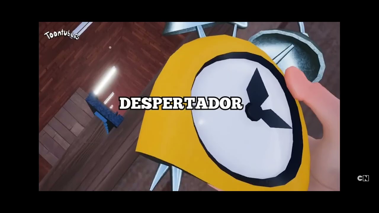 Rigby y Mordecai juegan hello neighbor alpha 3