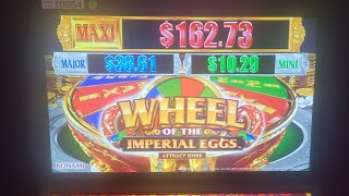casino Slot Machine Wheel Of The Imperial Eggs Bonus Play