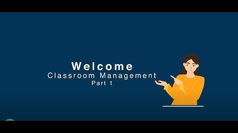 Classroom management with Classcipe (Part 1)