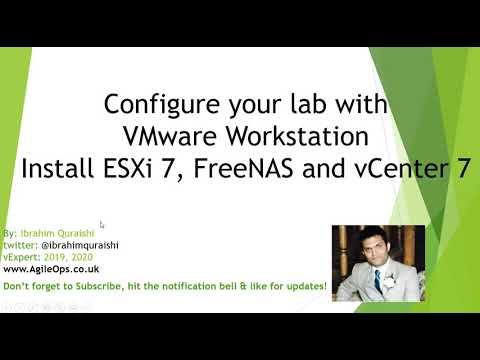 VMware ESXi Lab on VMware Workstation