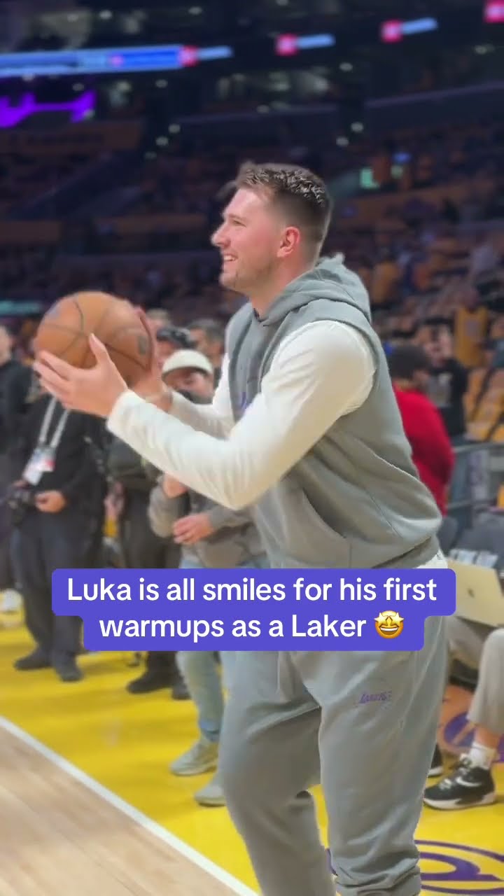 Luka is all smiles ?