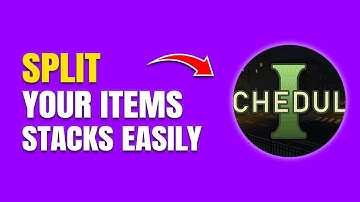 How To Split Item Stacks In Schedule 1 (Quick & Easy Method)
