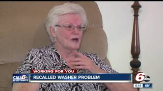 CALL 6: Recalled washer continues to have problems