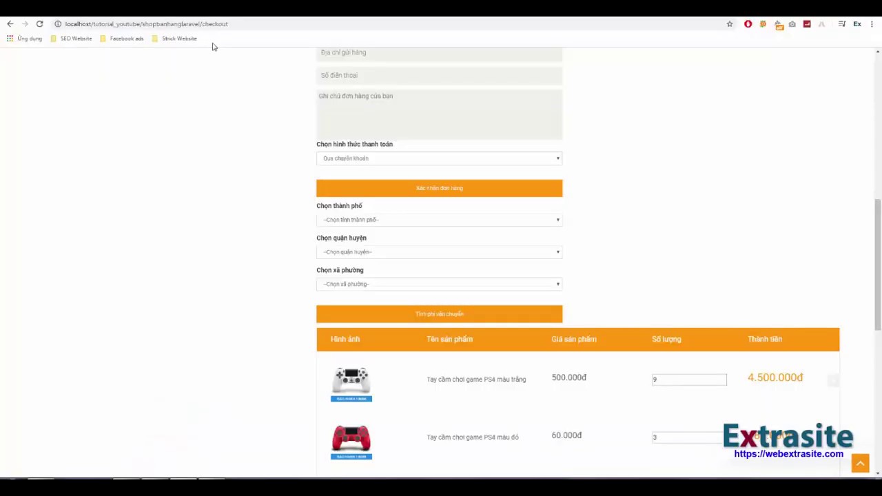 laravel framework คือ New Update Bài 72 : Lập trình web Laravel Framework - Xác nhận đơn đặt hàng #1