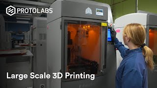 Large-Scale 3D Printing: Tour our Additive Facility by Protolabs 1,121 views 2 weeks ago 5 minutes, 7 seconds