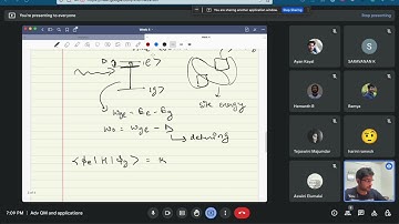 Advanced Quantum Mechanics with Applications Tutorial - Week 4