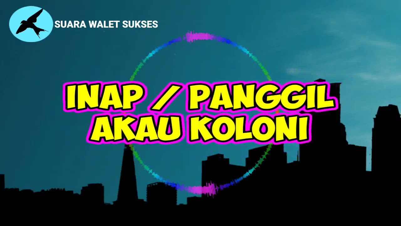 🟡SUARA PANGGIL INAP WALET AKAU KOLONI ‼️ Suara Birahi ++, Suara Walet Sukses Terbukti...!!! 🔊