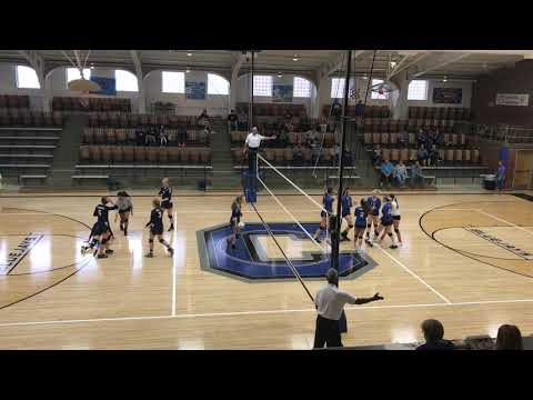 Ark City Christian Academy vs Caldwell set 1