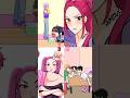 Which version do you like best?- Kpop Demon Hunters #kpdh #kpopdemonhunters #AnimeArt