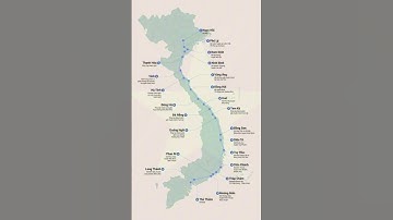 BẢN ĐỒ 23 GA HÀNH KHÁCH TUYẾN ĐƯỜNG SẮT TỐC ĐỘ CAO 350KM/H TRỤC BẮC – NAM #moneyglobal2025