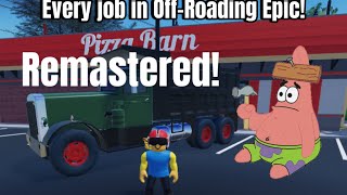 Every job in Off-Roading Epic reviewed (2024 reupload)