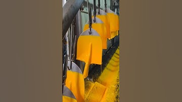 Industrial Metal Blade Dip-Coating Process – Smooth and Satisfying Factory Workflow