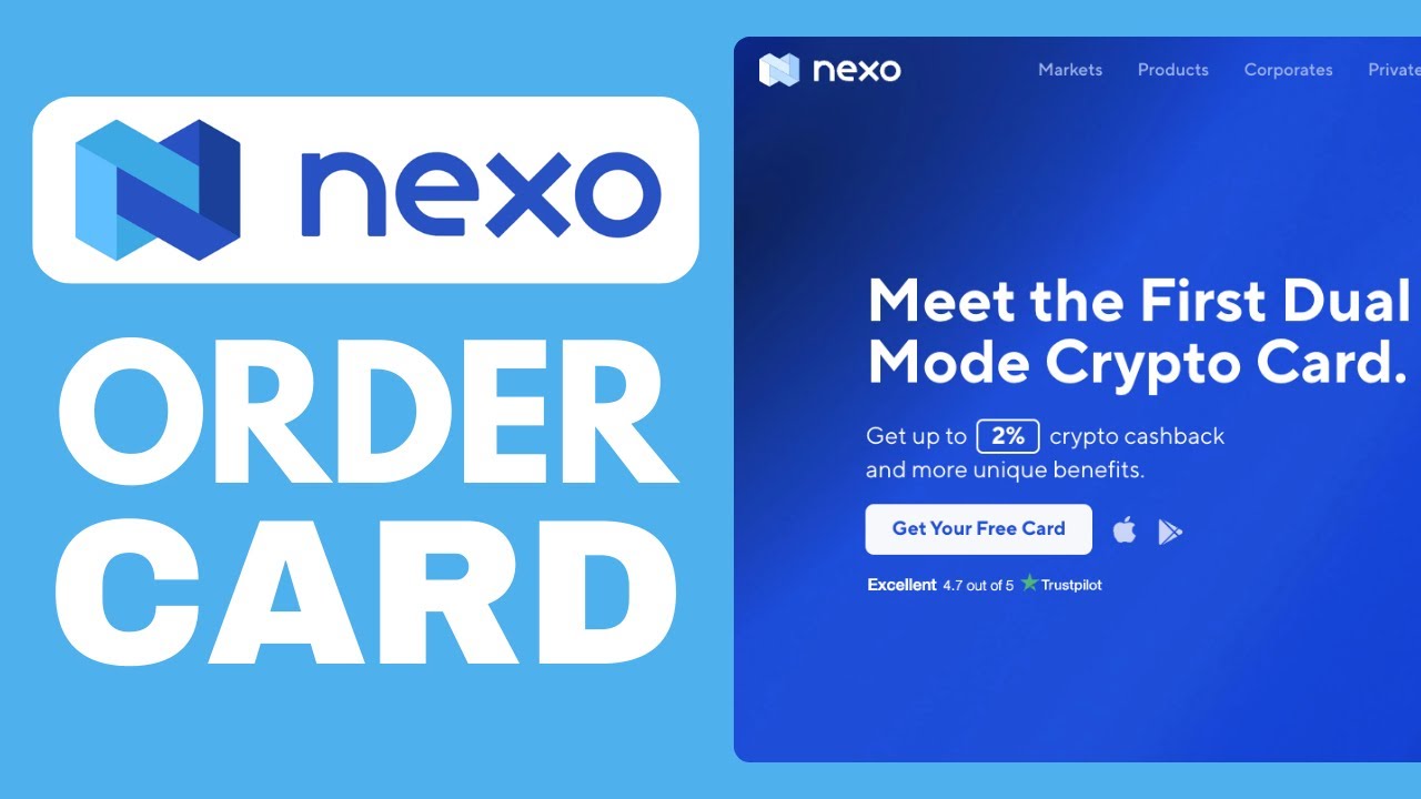 How to Order Nexo Card (2026)
