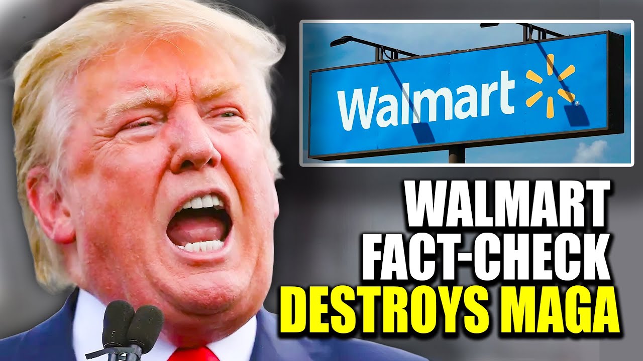 Trump CAUGHT LYING About Walmart Prices — MAGA FURIOUS!