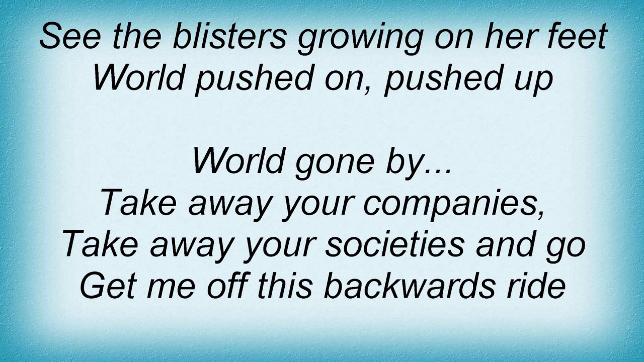 Rusted Root Ecstacy Lyrics YouTube