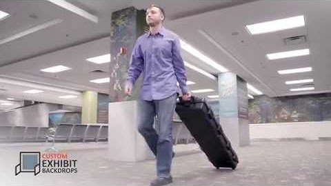 Portable Trade Show Display | Custom Exhibit Backdrops