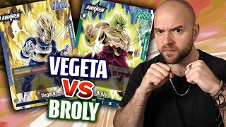 Broly vs Vegeta Starter Deck Battle w/ Commentary! | DBS Fusion World