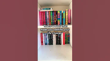 Books That Made Me Rethink My Life Choices Booktok Bookbites Booktubetbr Booksummary Bookbites 