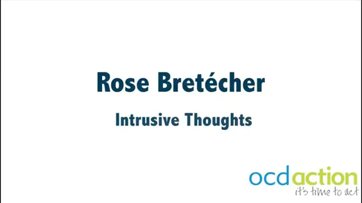 Rose Bretecher's inspirational speech, OCD Action ...