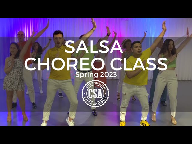 Salsa Choreographic Class with the Copenhagen Salsa Academy students 💃🕺
Music: Timbalero - El Gran Combo de Puerto Ric