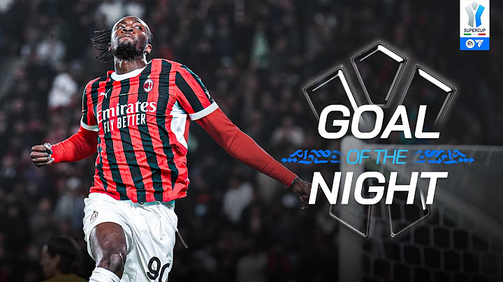 GOAL OF THE NIGHT | Abraham's Supercup Winner in Stunning Slow Motion | EA SPORTS FC Supercup 2025