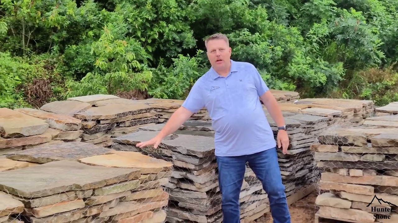 Blue, Tan & Brown Flagstone