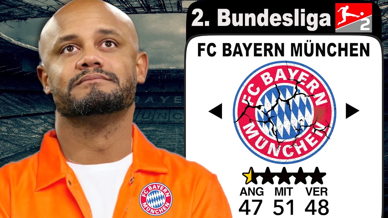 Ich habe den FC BAYERN in die 2. LIGA absteigen lassen... 😳⬇️