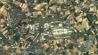 Airport Foot Traffic Visualization for CDG using Random Sample Data
