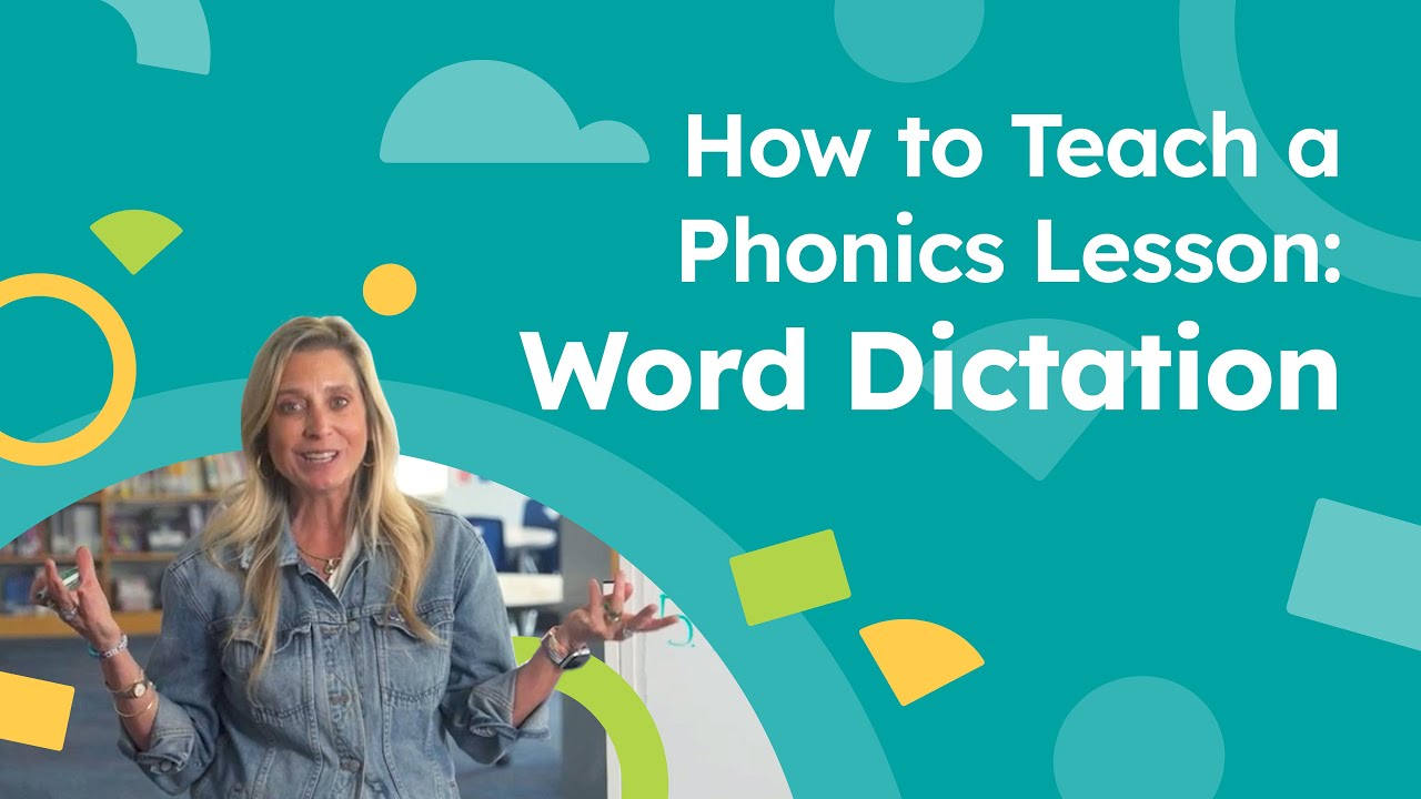 Video thumbnail for How to Teach a Phonics Lesson: Word Dictation