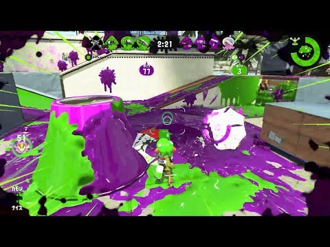 Splatoon2【65】パラシェルター_エンガワ_ホコ