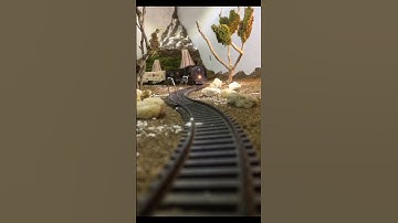 Train Journey Through Mountain Village ☘️