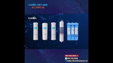 MÁY LỌC NƯỚC ĐỂ GẦM KAROFI KAQ-U10