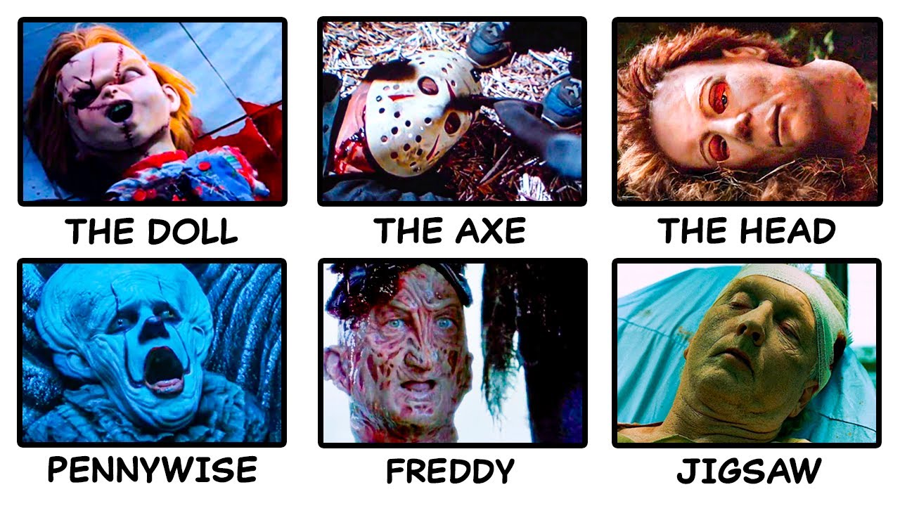 Every Death of Iconic Horror Villains (Jason Voorhees, Chucky, Pennywise...)