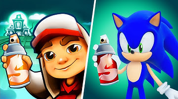 Subway Surfers | Sonic Dash - All Level Gameplay Android,iOS - BIG HALLOWEEN APK UPDATE