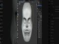 Sculpting in Blender: Dark and Mysterious Face - Beginner Level Practice #blender3dmodelling #2024