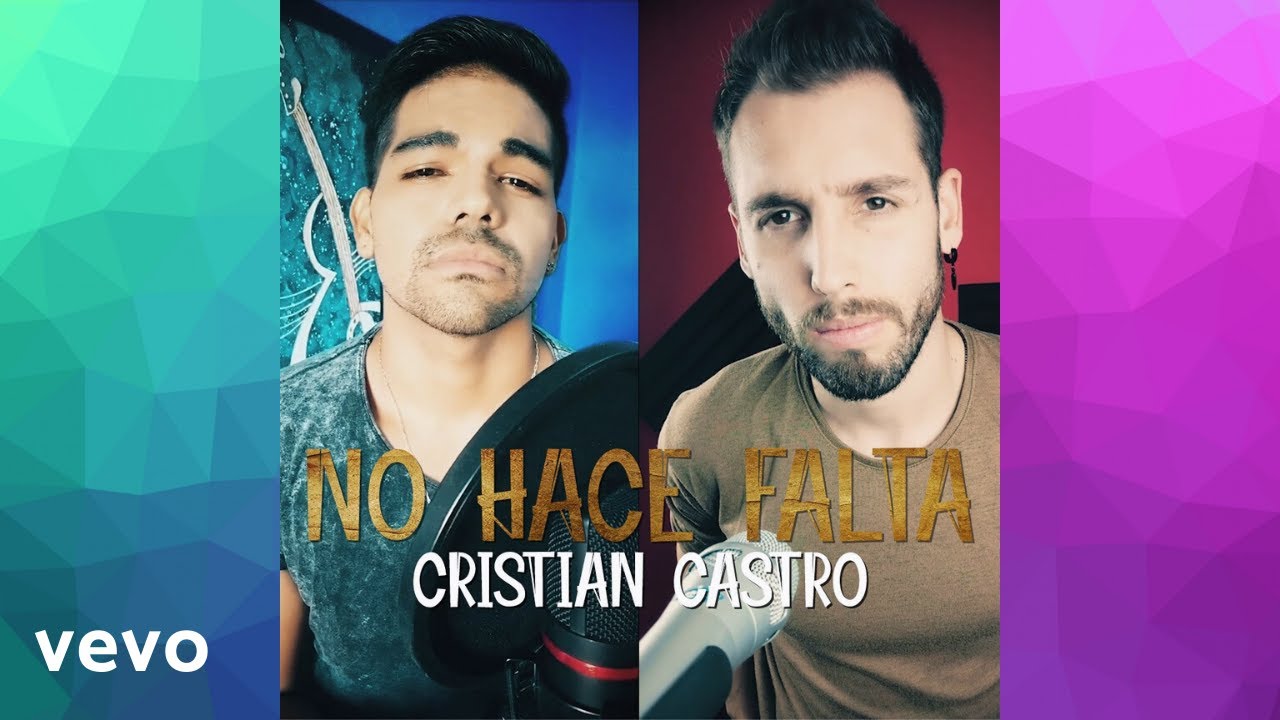 No Hace Falta - Cristian Castro (Cover FT Tete Llosas) - YouTube