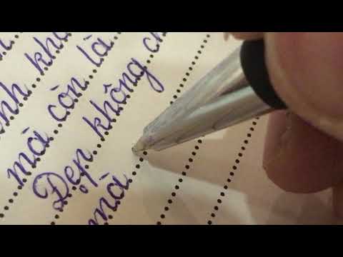 Video Cách viết bút bi đẹp - youtube