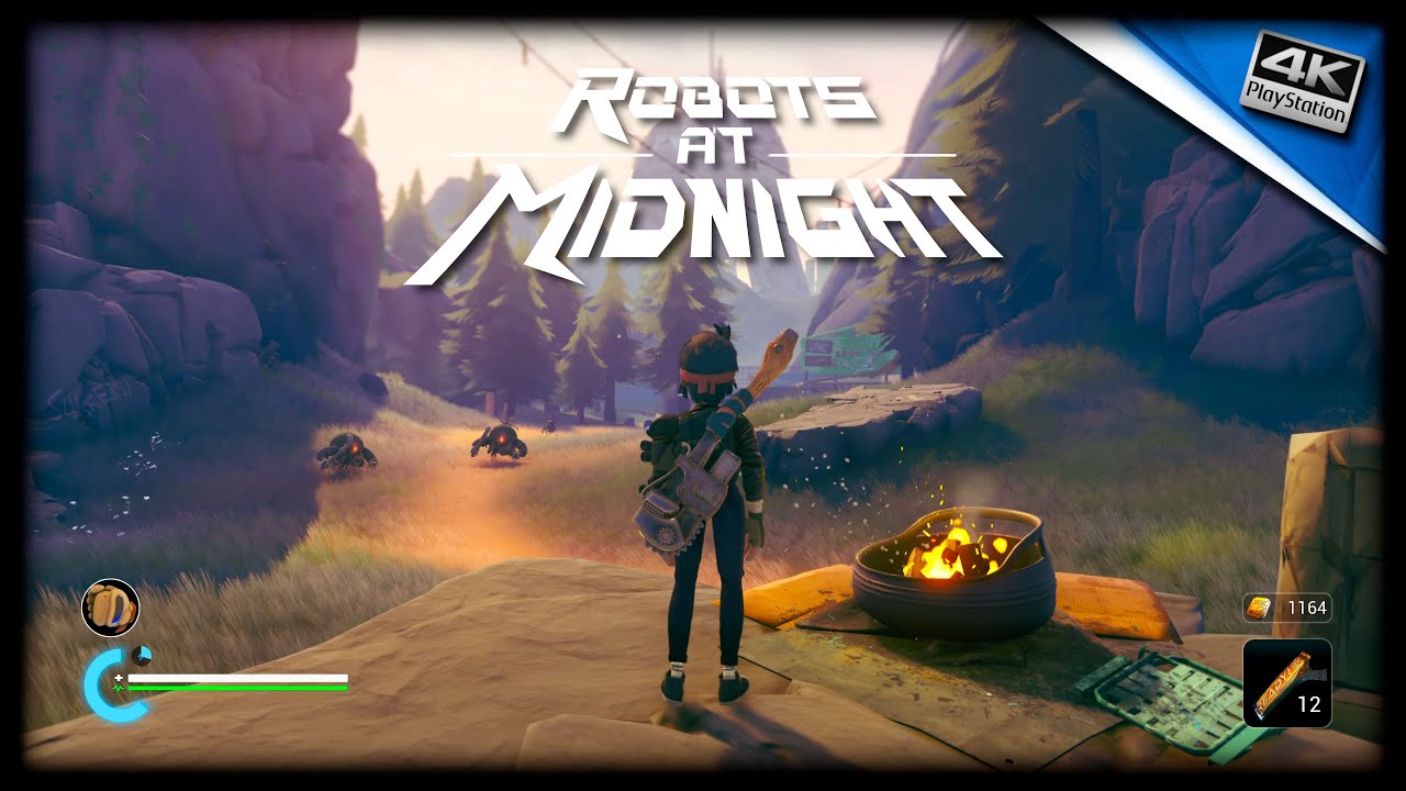 Robots at Midnight (PS5) Gameplay on PS5 Pro