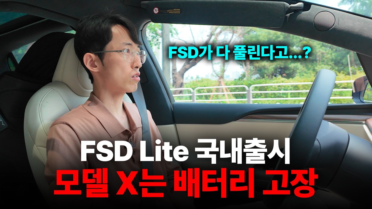 FSD Lite도 풀리고, 배터리도 고장나고… (모델X 5개월 타본 리얼 후기)